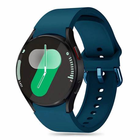 Pasek Tech-Protect Silicone Na Samsung Galaxy Watch 4 / 5 / 5 Pro / 6 / 7 / Fe - Niebieski