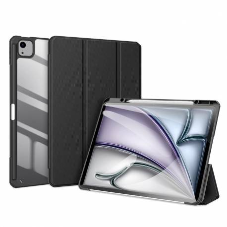 Etui Dux Ducis Toby Z Klapką I Podstawką Na Ipad Air 13" 2024 / Ipad Pro 12.9" 2018-2022 - Czarne