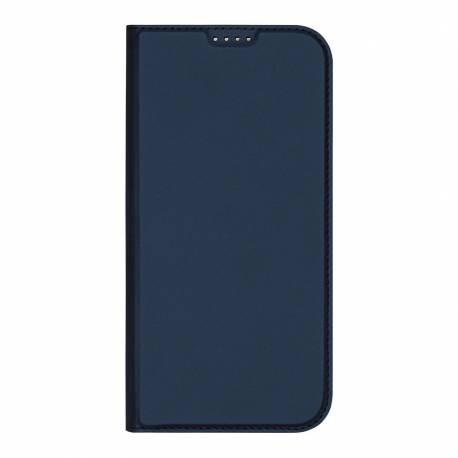 Etui Dux Ducis Skin Pro Na Iphone 16 Pro Max Z Klapką I Miejscem Na Kartę - Niebieskie