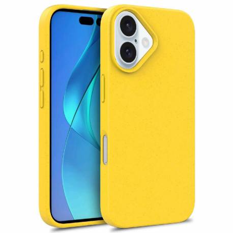 Etui Multiple Color Wheat Case Magsafe Na Iphone 16 - Żółte