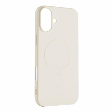 Etui Liquid Silicone Case Magsafe Na Iphone 16 - Beżowe