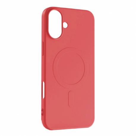 Etui Liquid Silicone Case Magsafe Na Iphone 16 - Czerwone
