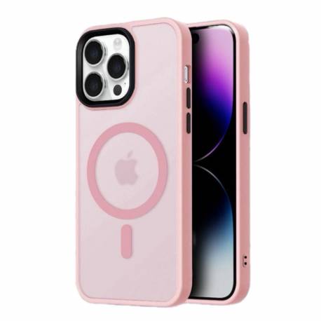 Etui Fashion Case Magsafe Na Iphone 16 Plus - Różowe