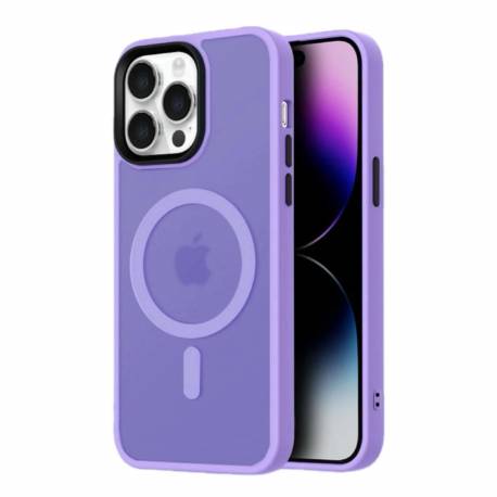 Etui Fashion Case Magsafe Na Iphone 16 Pro Max - Fioletowe