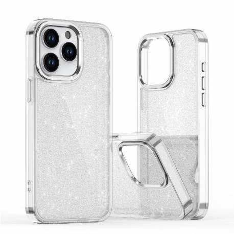 Etui Glitter Case Na Iphone 16 - Przezroczyste Z Brokatem