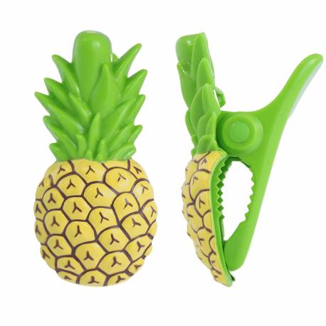 Klamra Do Trzymania Ręczników Spinka 11,5 Cm Na Plaże Ananas Klp06 2 Szt