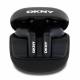 Dkny Słuchawki Tws Bt Satiny Finish - Czarne