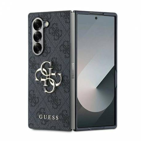 Etui Guess Leather 4G Metal Logo Na Samsung Galaxy Z Fold 6 - Czarne