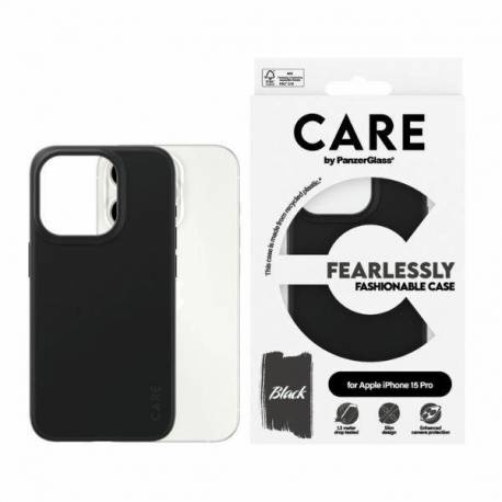 Etui Care By Panzerglass Fearlessly Fashionable Case Na Iphone 15 Pro - Czarne