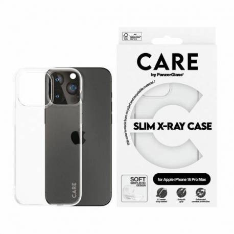 Etui Care By Panzerglass Slim X-Ray Case Na Iphone 15 Pro Max - Przezroczyste