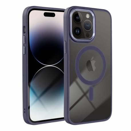 Futerał Color Edge Mag Cover Kompatybilny Z Magsafe Do Iphone 16 Pro Max Fioletowy