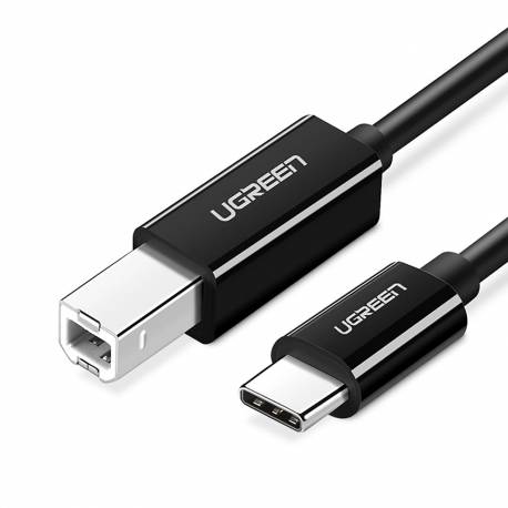 Kabel Ugreen Us370 45106 Do Drukarki Usb-C / Usb-B 2M - Czarny