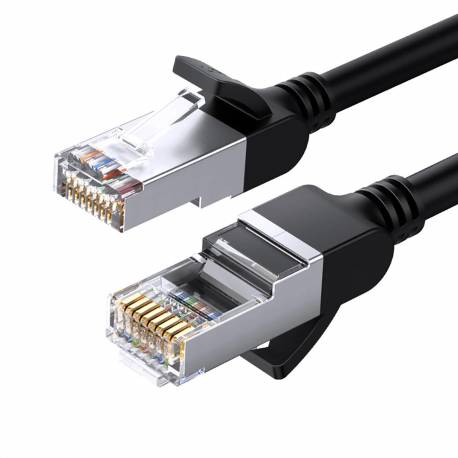 Kabel Ugreen Nw101 50194 Ethernet Cat 6 U/utp Okrągły 5M - Czarny