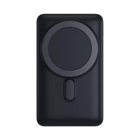 Baseus Magnetic Bracket powerbank z bezprzewodowym ładowaniem MagSafe 10000mAh 20W Overseas Edition niebieski (PPCX000203) + kab