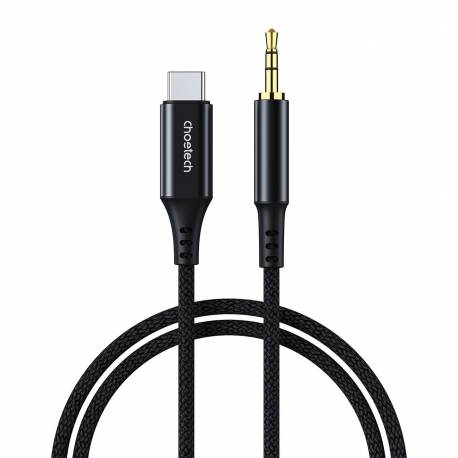 Kabel Choetech Aux006 Usb-C / Mini Jack 3.5Mm 1 M - Czarny