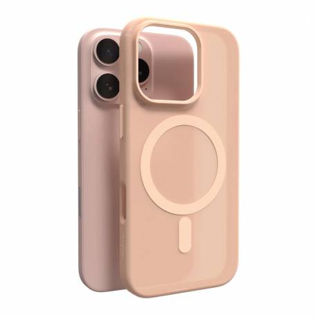 Etui Silikonowe Puro Daylight Magsafe Do Iphone 16 Pro Max - Beżowe