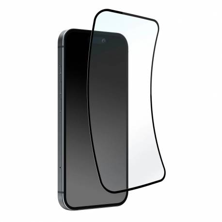 Szkło Hybrydowe Puro Flexible Glass D3O Z Czarną Ramką Do Iphone 16 Pro Max