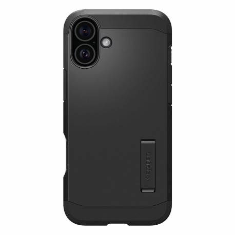 Etui Spigen Tough Armor Magsafe Z Podstawką Na Iphone 16 - Czarne