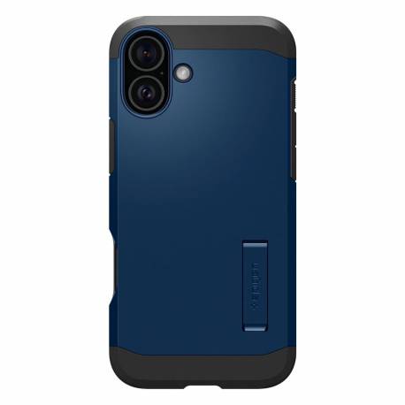 Etui Spigen Tough Armor Magsafe Z Podstawką Na Iphone 16 - Niebieskie