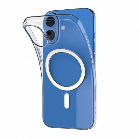 Etui Silikonowe Puro 03 Mag Magsafe Do Iphone 16 - Przezroczyste
