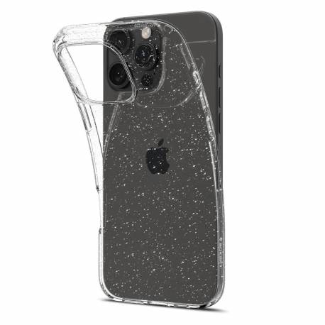 Etui Spigen Liquid Crystal Na Iphone 16 Pro Max - Przezroczysto-Brokatowe