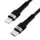 Kabel Wozinsky Wnbcl1 Lightning / Usb-C Pd 30W 1 M - Czarny