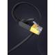 Ugreen Płaski Kabel Przewód Internetowy Sieciowy Ethernet Patchcord Rj45 Cat 7 Stp Lan 10 Gbps 3 M Czarny (Nw106 11262)