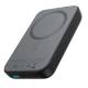 Joyroom Jr-W020 20W Mini Magnetic Wireless Power Bank 10000Mah Black With Usb To Type-C 0.25M Cable Black