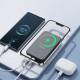 Joyroom Jr-W020 20W Mini Magnetic Wireless Power Bank 10000Mah Black With Usb To Type-C 0.25M Cable Black