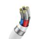 Kabel Baseus Cb000068 Usb-C - Usb-C 240W Pd 8K 60Hz 1M - Biały