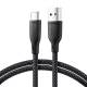 Kabel Joyroom Multi-Color Series Sa34-Ac6 Usb-A / Usb-C 100W Szybki Transfer 1M - Czarny