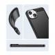 Carbon Case etui iPhone 14 elastyczny żelowy pokrowiec na tył plecki czarny