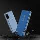 Clear View Case futerał etui z klapką Samsung Galaxy A72 4G czarny