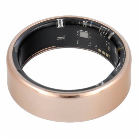 Smart Ring R11M- Inteligentny Pierścień Ze Stali Ze Stacją Ładującą Rozmiar 8 (18,1Mm) Złoty
