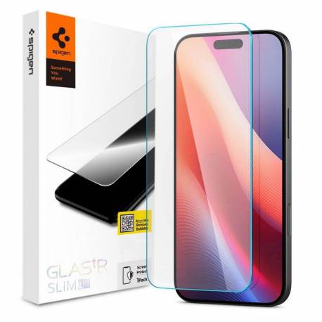 Spigen Szkło Hartowane Glas.tr Slim Do Iphone 16 Pro Clear