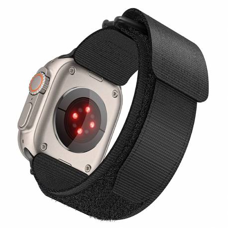 Forcell F-Design Fa05 Pasek Nylonowy Do Apple Watch 38 / 40 / 41 Mm Czarny