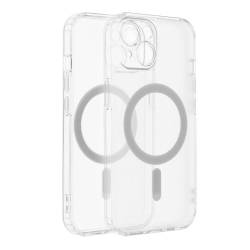 Futerał Frost Mag Cover Z Ochroną Aparatu Kompatybilny Z Magsafe Do Iphone 12 Pro Transparentny