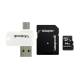 Goodram All In One M1A4 - Czytnik Kart Ze Złączem Usb/micro Usb + Karta Micro Sd 64Gb