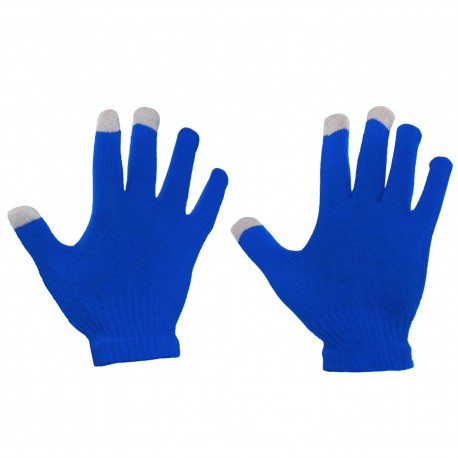 Uniwersalne rękawiczki zimowe do telefonu ciemnoniebieskie