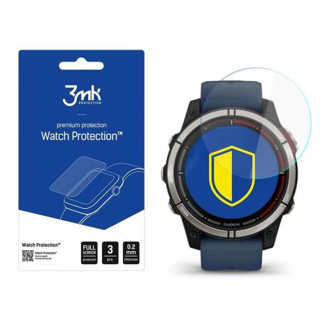 Szkło Hybrydowe 3Mk Watch Protection Flexibleglass Na Garmin Quatix 7