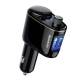 BASEUS Transmiter FM Bluetooth MP3 z ładowarką samochodową 2 x USB S-06 czarny CCHC000001