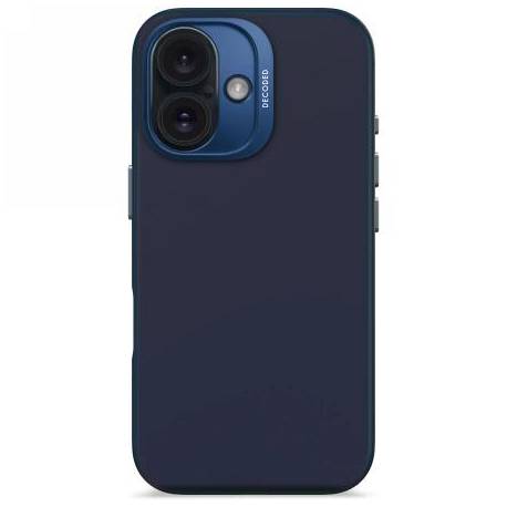 Etui Decoded Antimicrobial Silicone Backcover Z Magsafe Do Iphone 16 - Granatowe