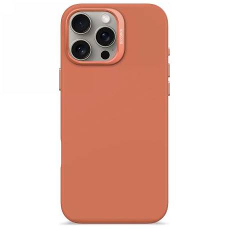 Etui Decoded Antimicrobial Silicone Backcover Z Magsafe Do Iphone 16 Pro Max - Pomarańczowe