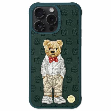 Zuck Bear Futerał Paris Gentleman Do Iphone 15 Pro Bow Tie