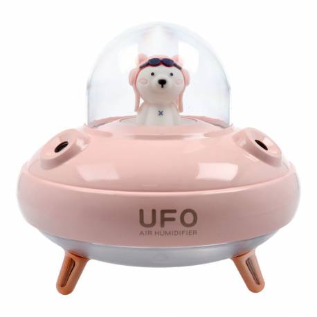 Nawilżacz / Dyfuzor Do Aromaterapii Ufo Różowy