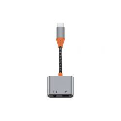 Wiwu - Audio Adapter Lt10 Typ C Do Typ C + 3.5Mm