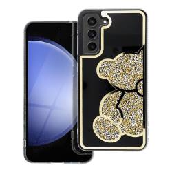 Futerał Teddy Bear Do Samsung S24 Fe Złoty