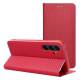 Kabura Luna Book Carbon Do Samsung A51 Czerwony