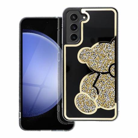 Futerał Teddy Bear Do Samsung S21 Fe Złoty