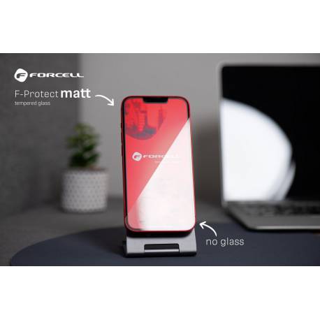 Szkło Hartowane Forcell Matt Glass - Do Iphone Xs Max / 11 Pro Max Czarny